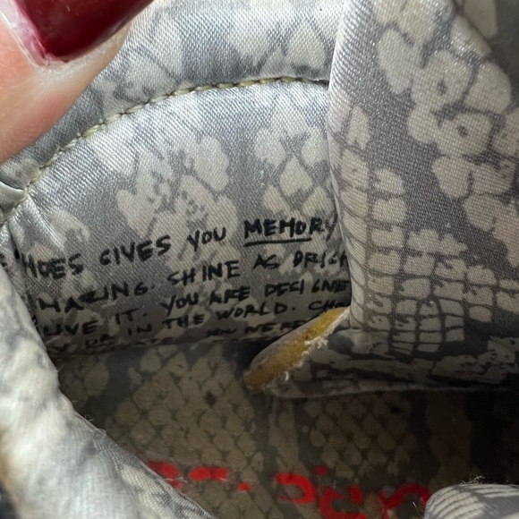 Reebok Melody Ehshani x Pump Omni Lite Mid-Top Snake Printed Women’s Sneakers - Picture 8 of 16